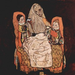 Parent with two children (the mother)